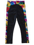 Girls Black Multi Mommy & Me Rainbow Mermaid Leggings 9M-8 - SophiasStyle.com